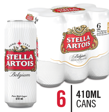 6x410ml cans